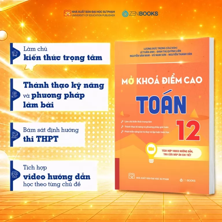 MỞ KHÓA ĐIỂM CAO TOÁN LỚP 12